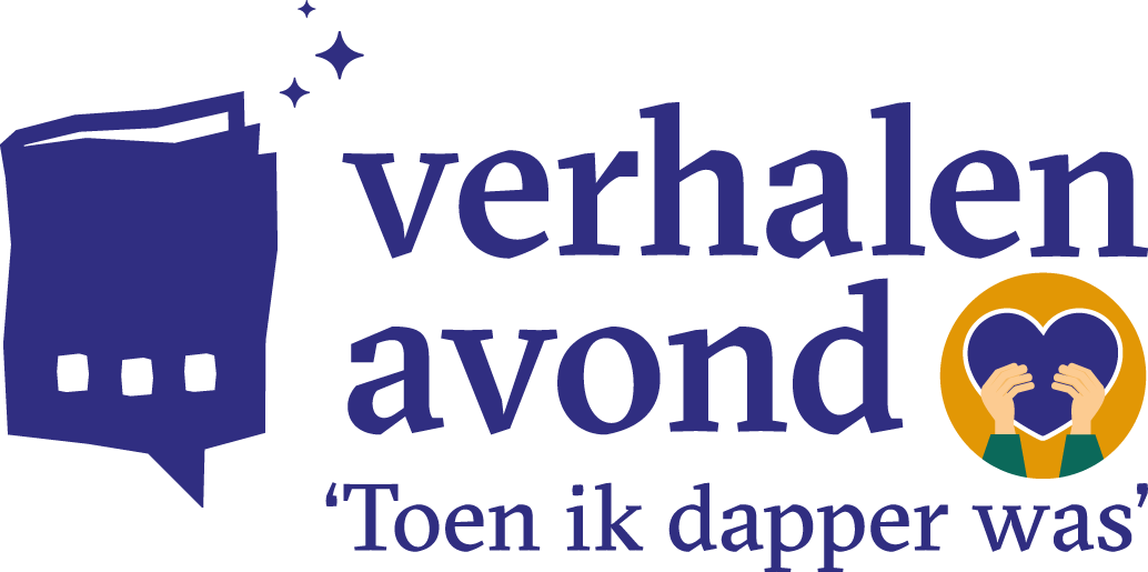 Logo Verhalenavond 2025 - 'Toen ik dapper was'