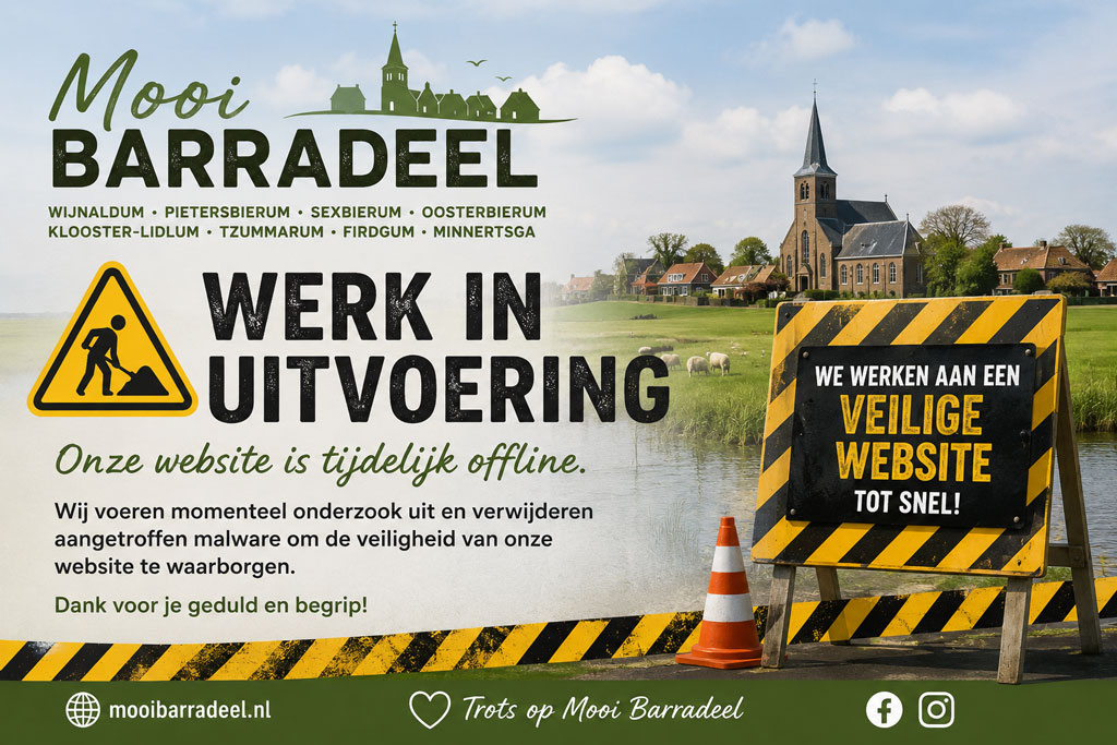 TIJDELJIK OFFLINE - WERK IN UITVOERING